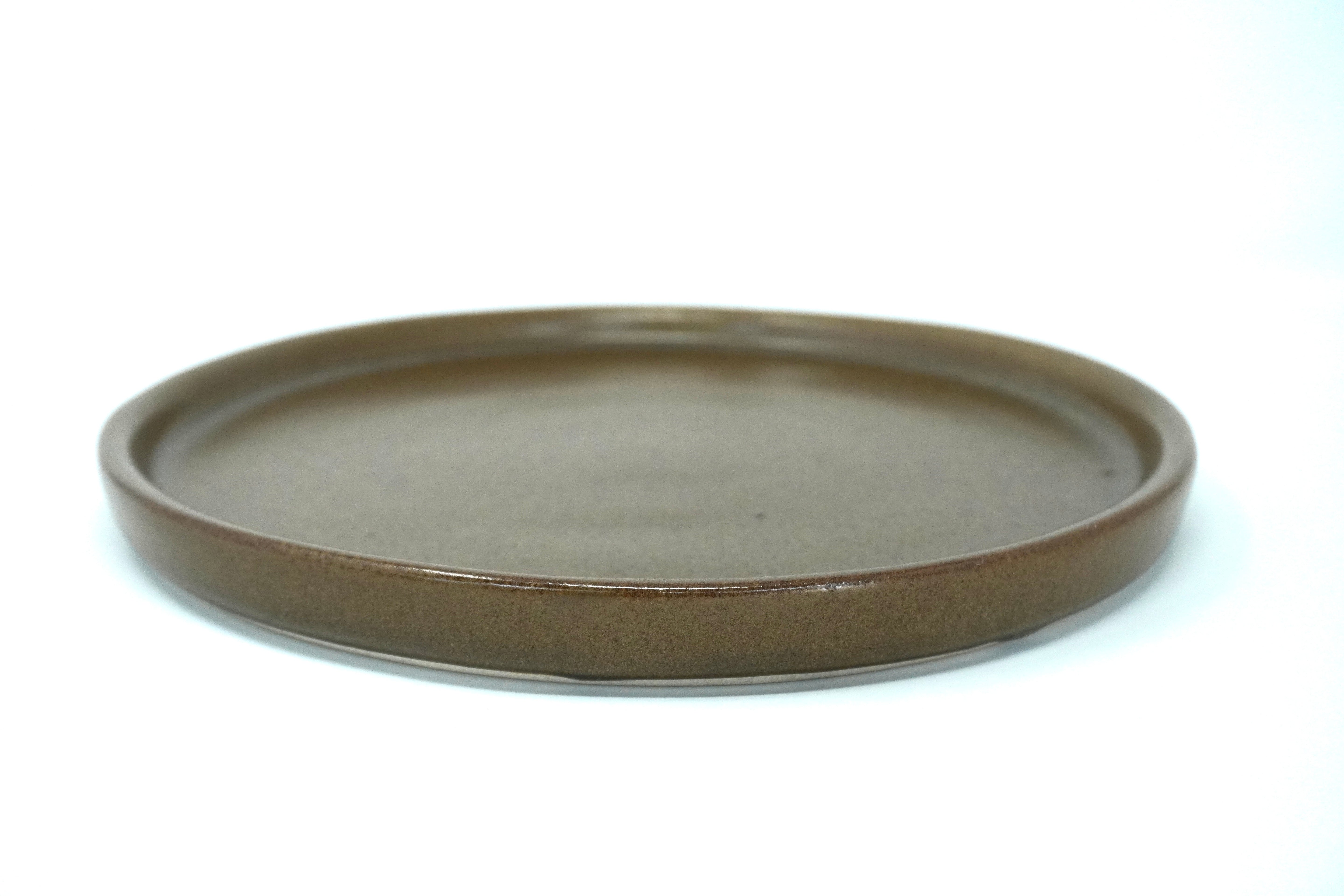 Café mate | Plato trinche con pared Ø 26 cm línea rústica