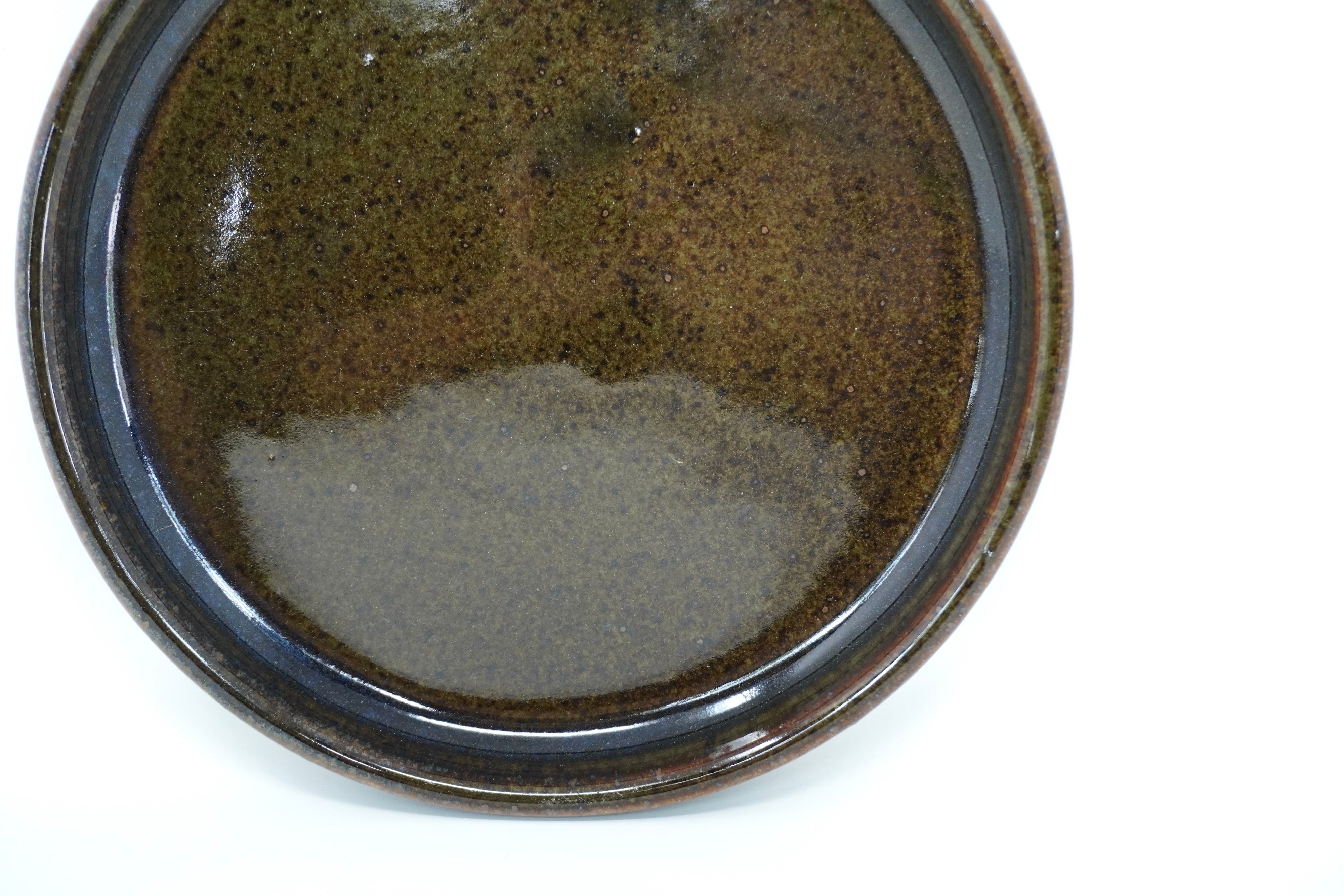 Caramelo | Plato cafetero con pared Ø 16.5 cm línea rústica