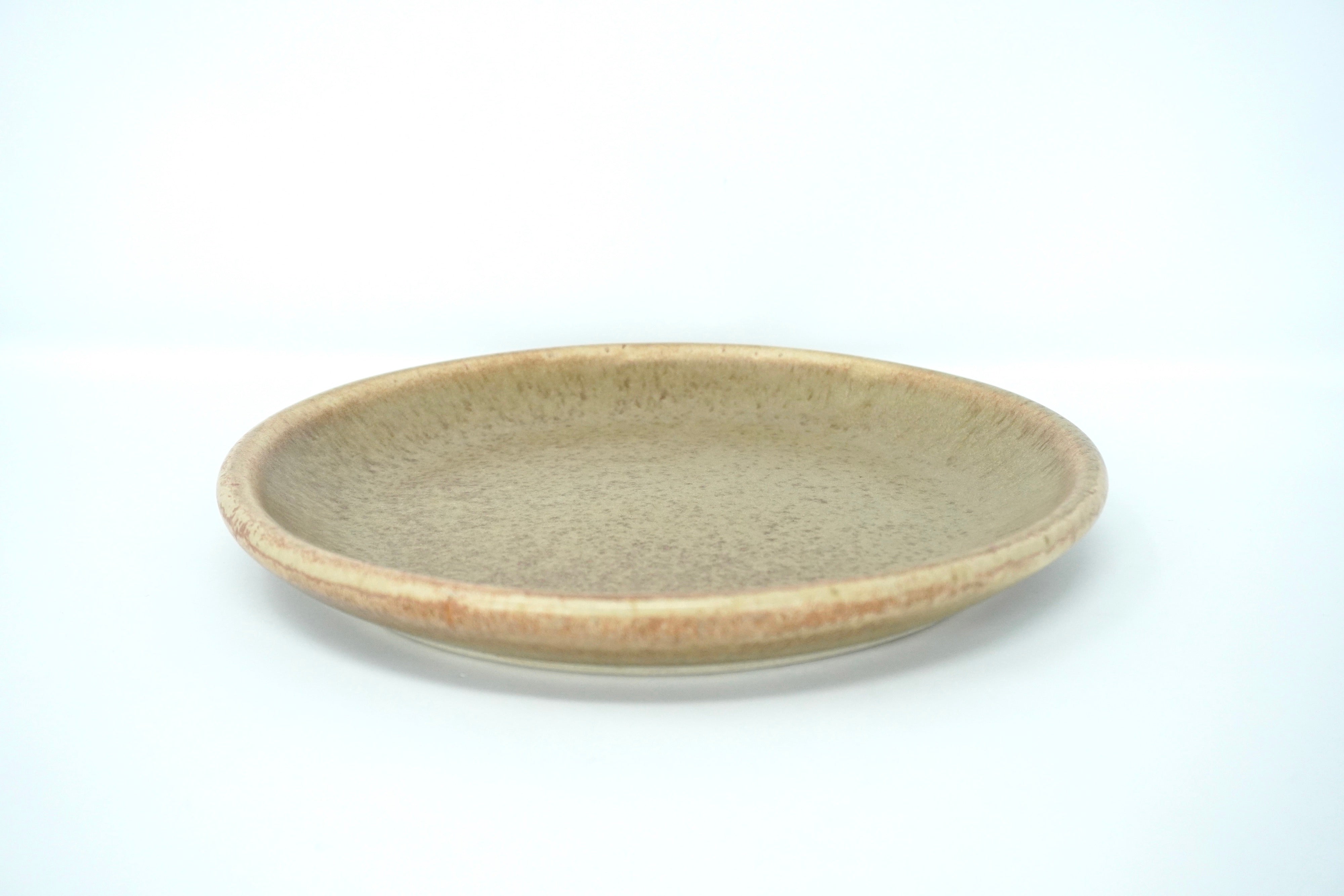 Terracota | Plato postre semi-plano Ø 21 cm línea rústica