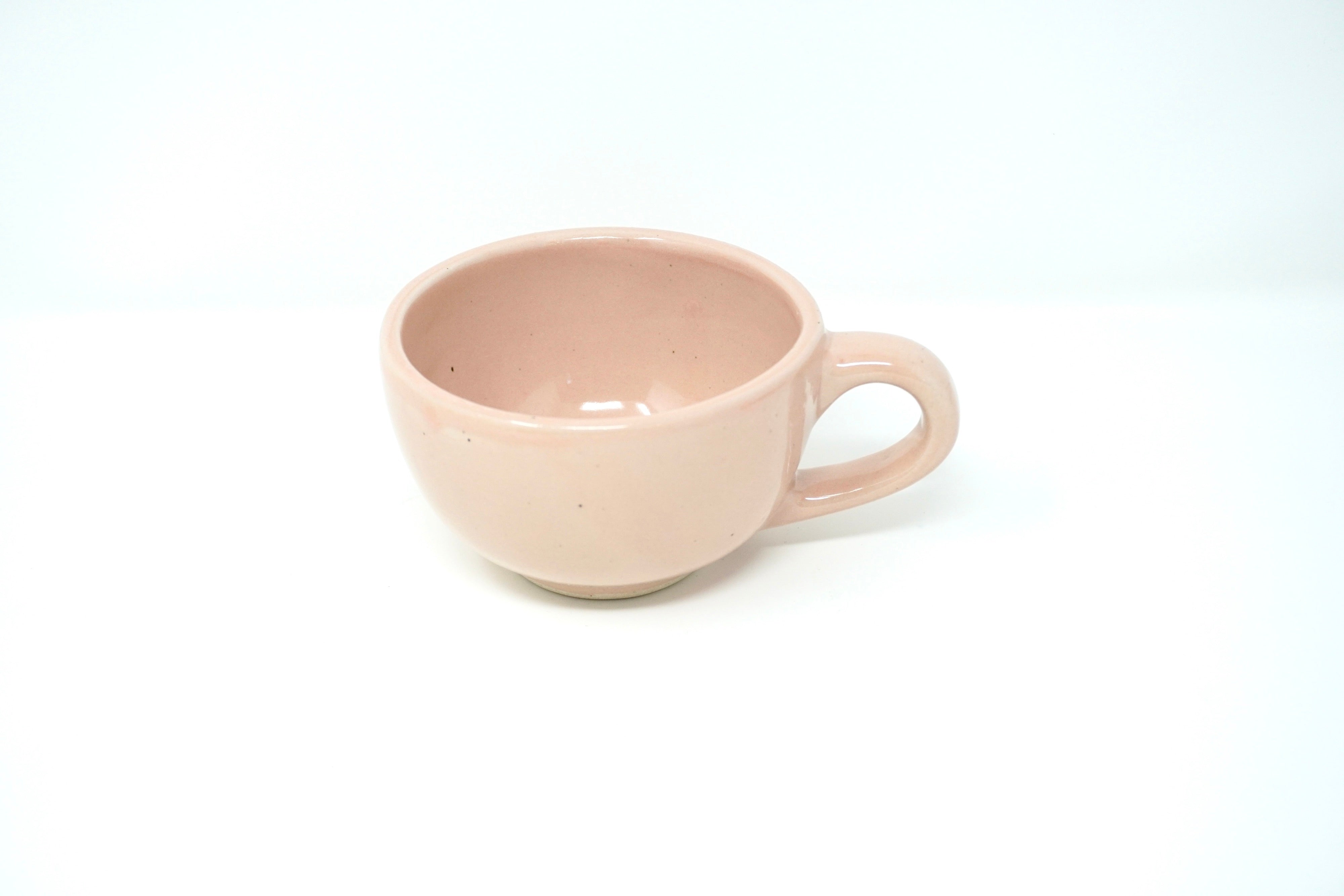 Rosa brillante | Taza arte & latte de 12 oz línea rústica