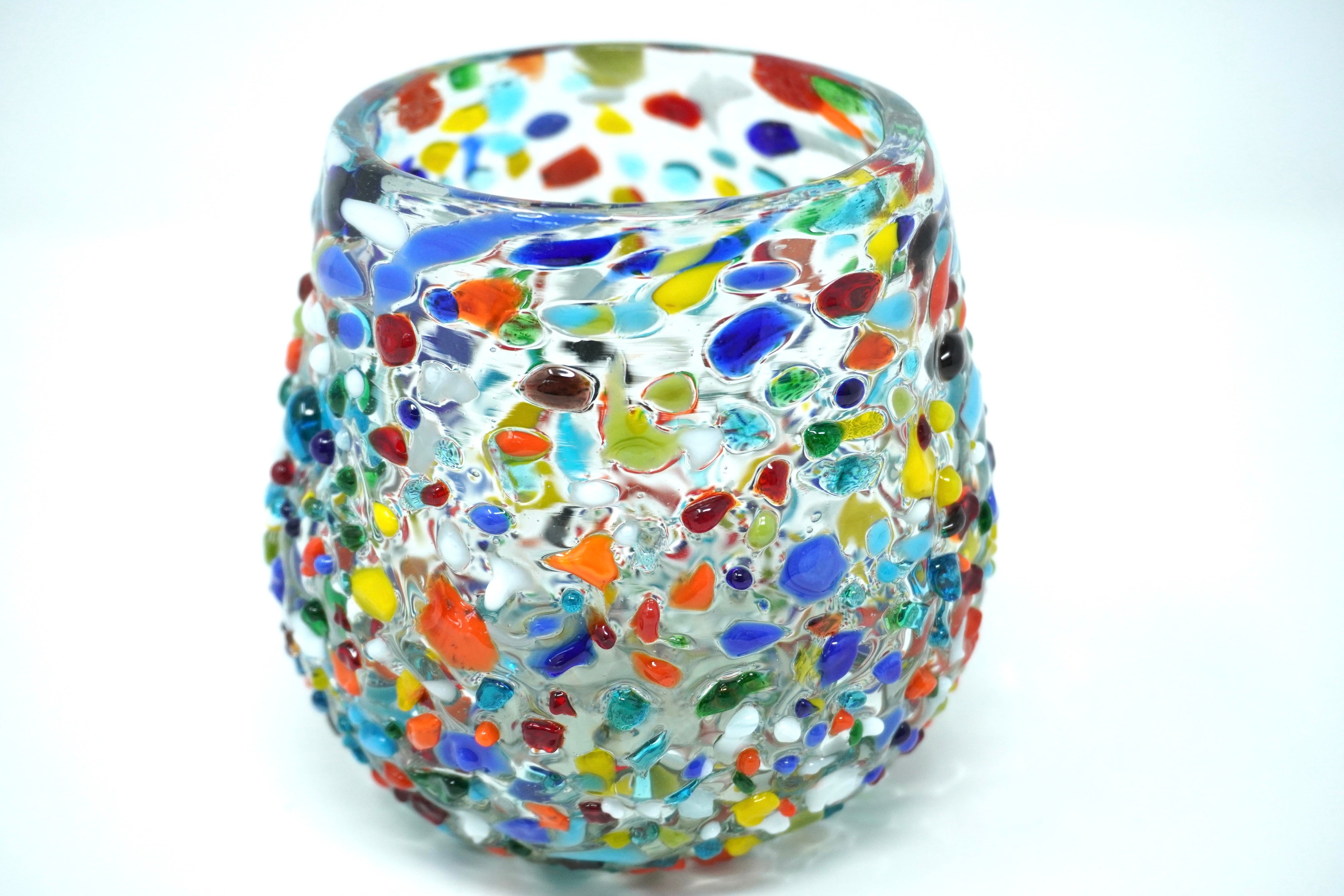 Frida stemless | Set de 20 vasos de vidrio soplado