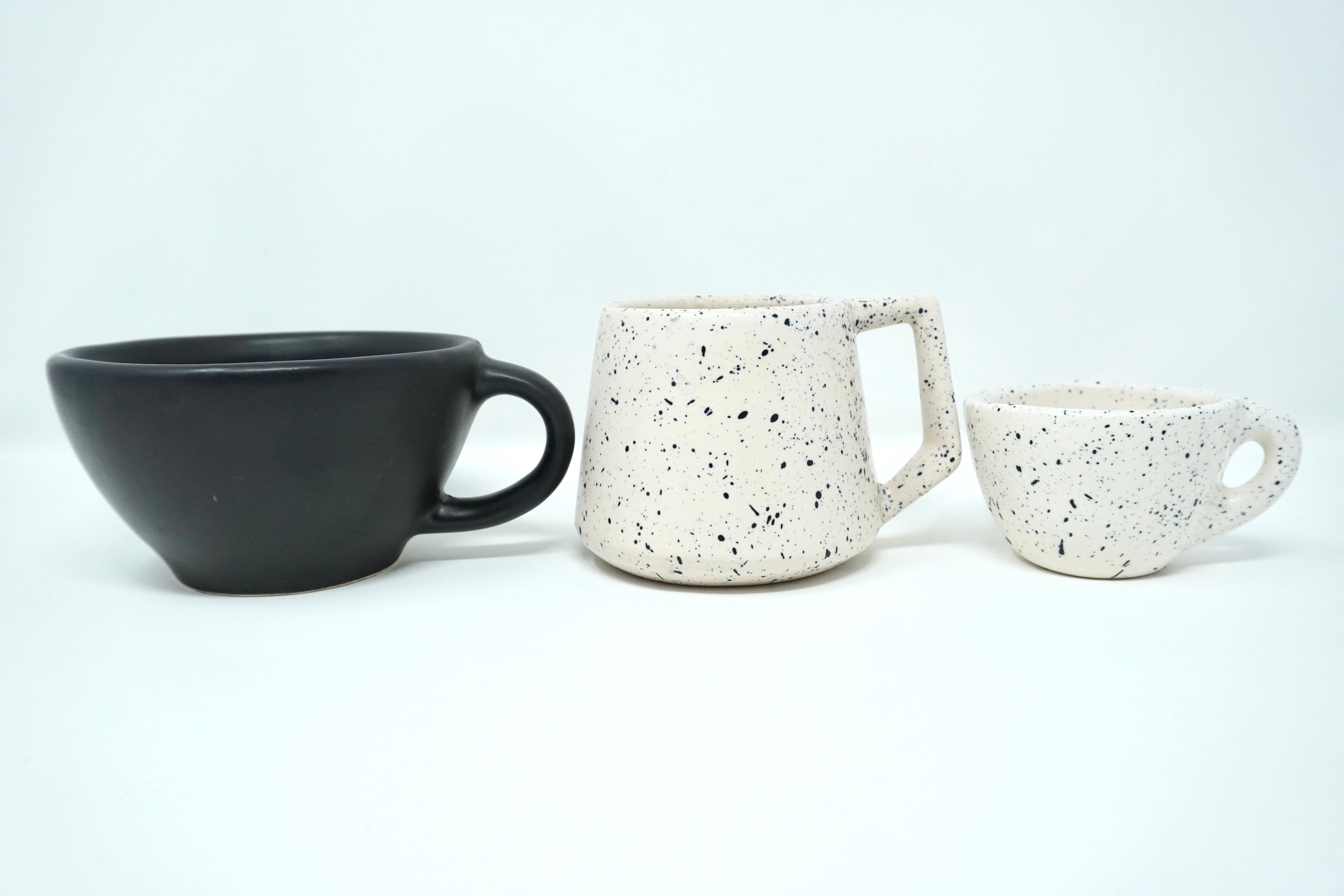 Tulum mate & Black out mate | Set de 20 tazas de 12 oz, 20 tazas de 8 oz y 15 tazas de 4 oz línea clásica