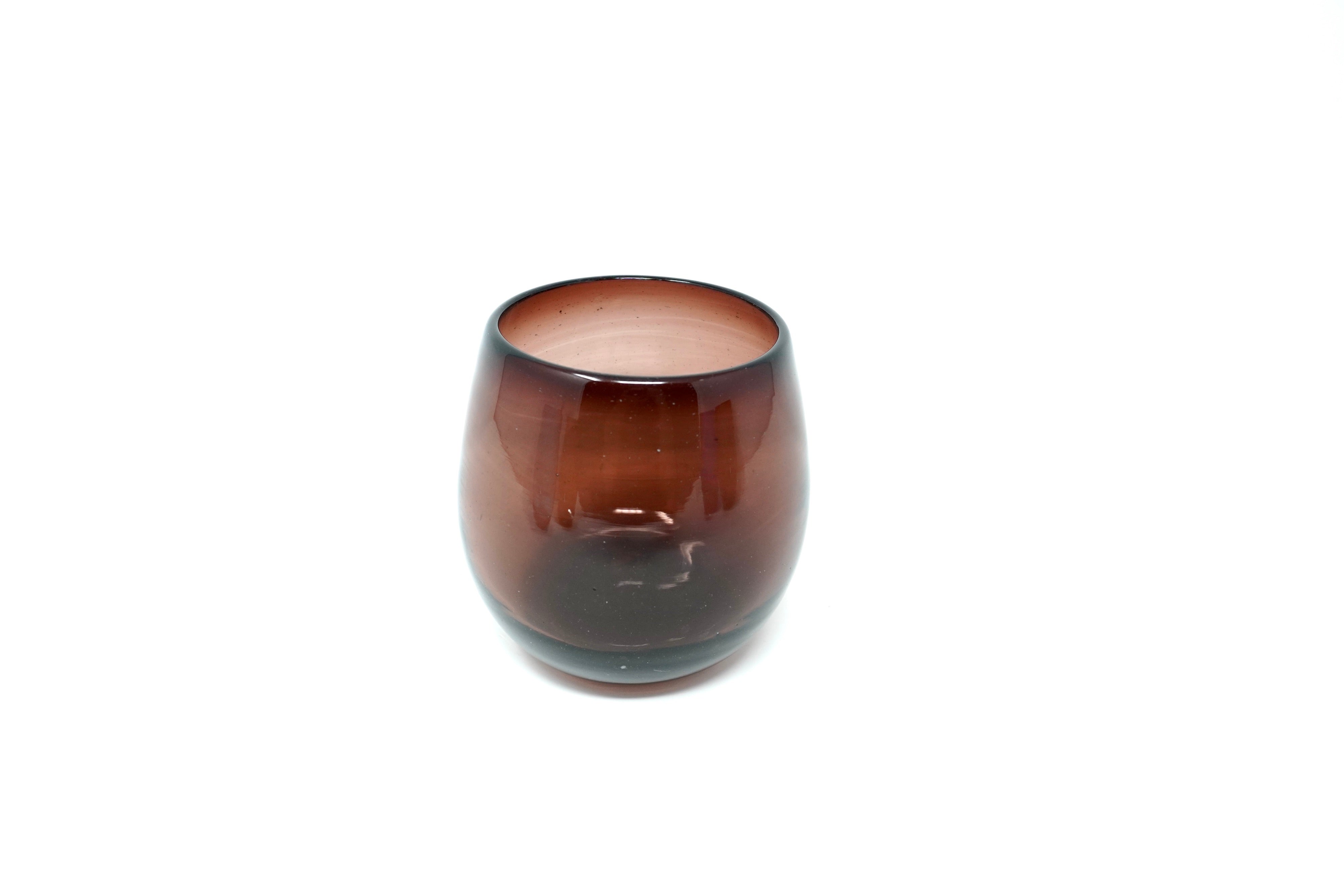 Amatista stemless | Set de 40 vasos de vidrio soplado