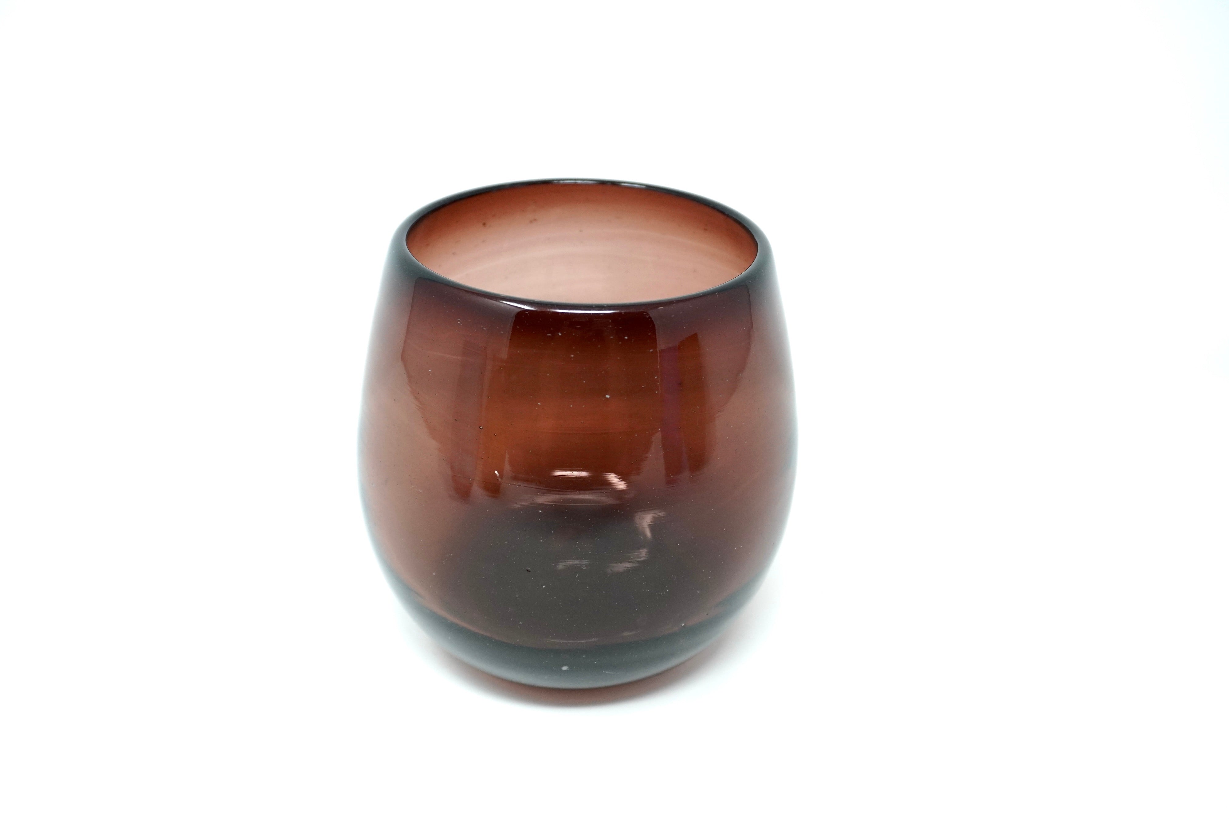 Amatista stemless | Set de 40 vasos de vidrio soplado