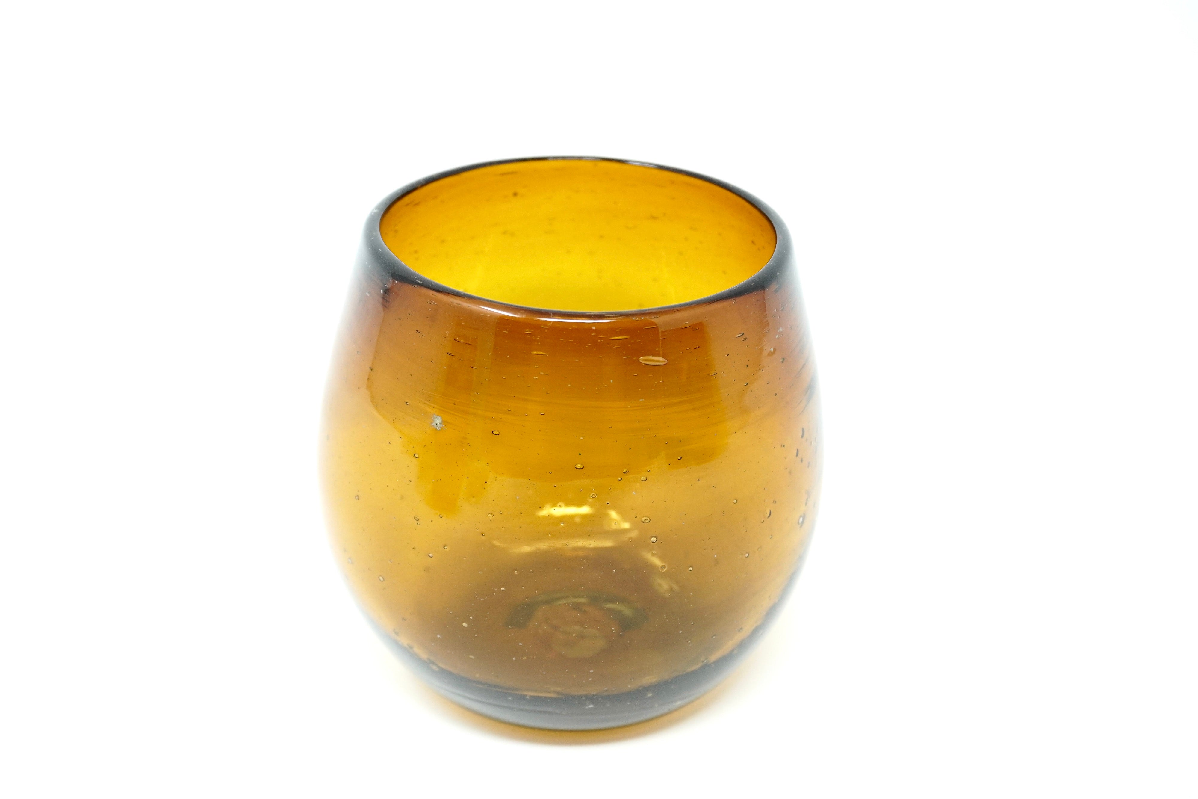 Ambar stemless | Set de 40 vasos de vidrio soplado